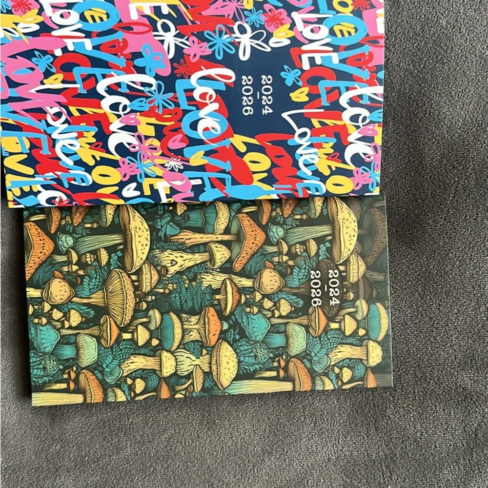 Colorful Graphic Notebooks Set